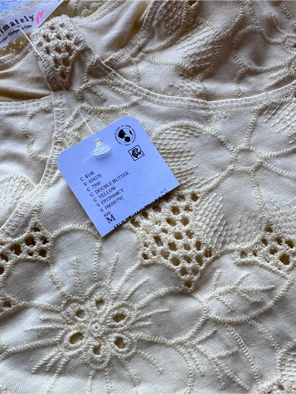 NWT Free People Ever Afternoon Layering Double Butter